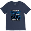 i may not be be perfect but my dog loves me V-Neck Tee