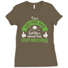 golfing dad much cooler Ladies Fitted T-Shirt