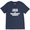 i run on caffeine and inappropriate thoughts V-Neck Tee
