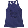 rabbit duck Racerback Tank