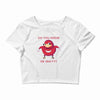 Ugandan Knuckles Crop Top