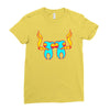 high tooths with joint Ladies Fitted T-Shirt