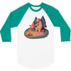 Let's Go Camping 3/4 Sleeve Shirt