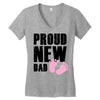 proud new girl Women's V-Neck T-Shirt