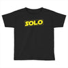 Solo Toddler T-shirt