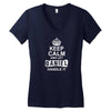 Keep Calm And Let Daniel Handle It Women's V-Neck T-Shirt