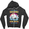 I Wish I Were A Unicorn So I Could Stab Idiots With My Head Zipper Hoodie