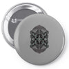 iron mask Pin-back button