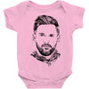 lionel messi 2 Baby Bodysuit