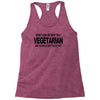 vegetarian ask yourself why not vegan food foodie tofu geek tee shirt Racerback Tank