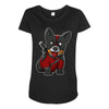 corgipool Maternity Scoop Neck T-shirt