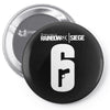 Rainbow Six Siege Pin-back button