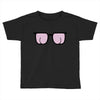 kacamata bujur Toddler T-shirt