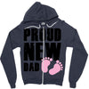 proud new girl Zipper Hoodie