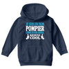papa pompier Youth Hoodie