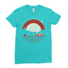 peaceful universe Ladies Fitted T-Shirt