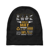 Born May Multitasking Problem Solving Tees Baby Beanies