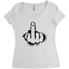 TAKE MY HAND Women's Triblend Scoop T-shirt