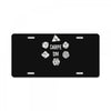 christmas gift carpe dm License Plate