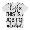 step aside coffee this is a job for alcohol All Over Women's T-shirt