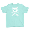 pig bacon cross bones pirate Youth Tee