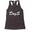 dogs Racerback Tank