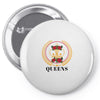 Queens Crown Pin-back button