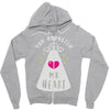 you abducted my heart Zipper Hoodie