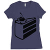 this shirt is a lie Ladies Fitted T-Shirt