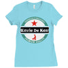 want to ken diversion heineken Ladies Fitted T-Shirt