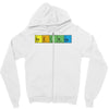 bazinga periodic table funny funny birthday present gift Zipper Hoodie