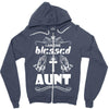 I Am One Blessed Aunt Zipper Hoodie