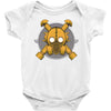 deco gasmask Baby Bodysuit