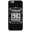 vintage made in 1983 perfectly aged a living legend iPhone 6/6s Case
