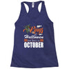Halloween Kings Are Born In October Racerback Tank