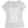 killing it crushing it and full of win Women's Triblend Scoop T-shirt