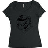 easter island Women's Triblend Scoop T-shirt