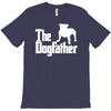 the dogfather  nerd retro der pate godfather fun T-Shirt