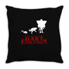 dart evolution stranger dustin tv show Throw Pillow
