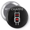 chappie robot movie logo Pin-back button
