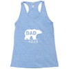 dad bear Racerback Tank