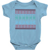 christmas ugly Baby Bodysuit
