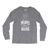 The More People I Meet The More I Love My Bulldog Gifts Long Sleeve Shirts