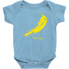 retro velvet underground andy warhol banana rock black t shirt sz s m Baby Onesie