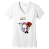 it's so fluffy!! Women's V-Neck T-Shirt