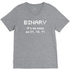 binary geek V-Neck Tee