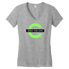 mind the gap kcco keep calm and chive on the chive Women's V-Neck T-Shirt