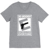 second amendment rated e for everyone V-Neck Tee