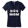 this mom loves dogs Women's V-Neck T-Shirt