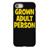 grown adult person iPhone 8